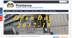 Desktop Screenshot of itispininfarina.gov.it